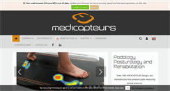 Desktop Screenshot of medicapteurs.com